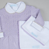 Macacão - Moana - Lavanda com Pérolas